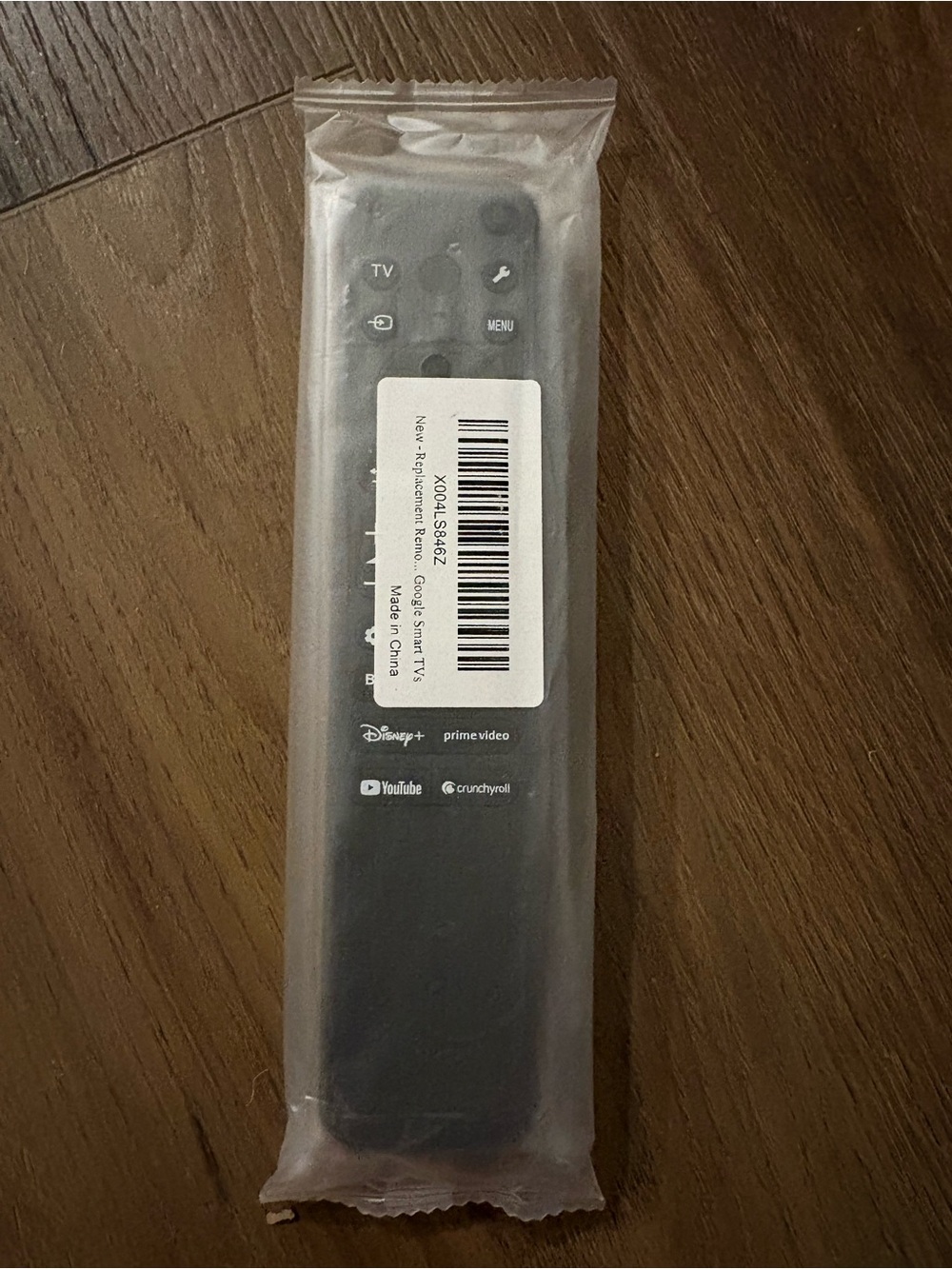 Replacement Streaming TV Remote - Black